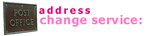 Address Change Service
