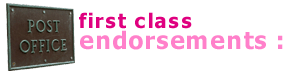First Class Endorsements